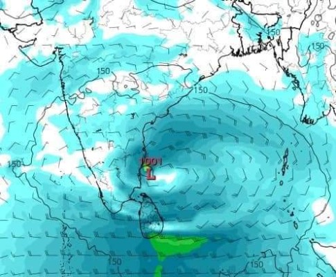 தென் கிழக்கு வங்காள விரிகுடாவில் உருவாகும்  தாழமுக்கம்; வடக்கு கிழக்கில் 20ஆம் திகதி வரை கன மழை 